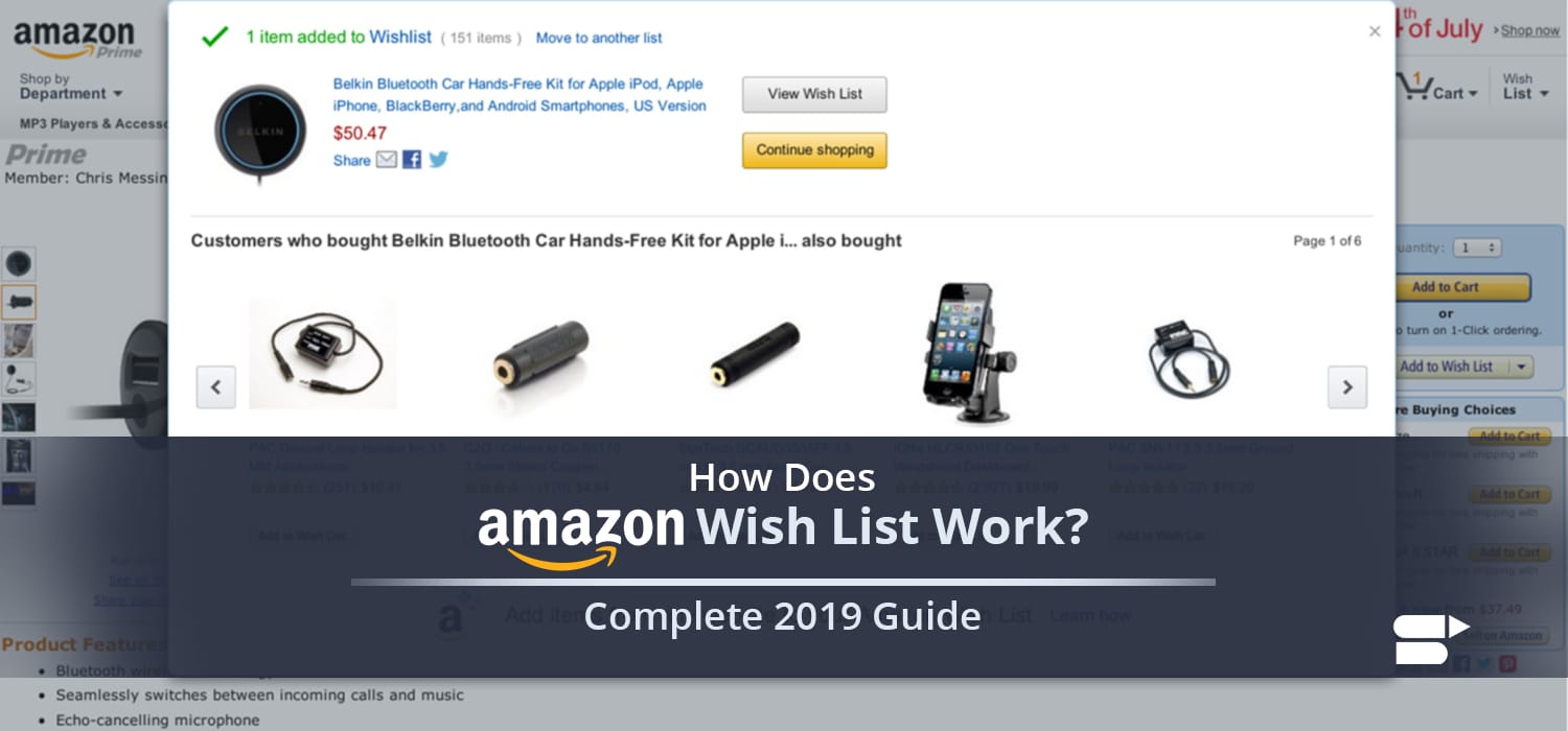 Find wishlist to amazon app a how on How Does