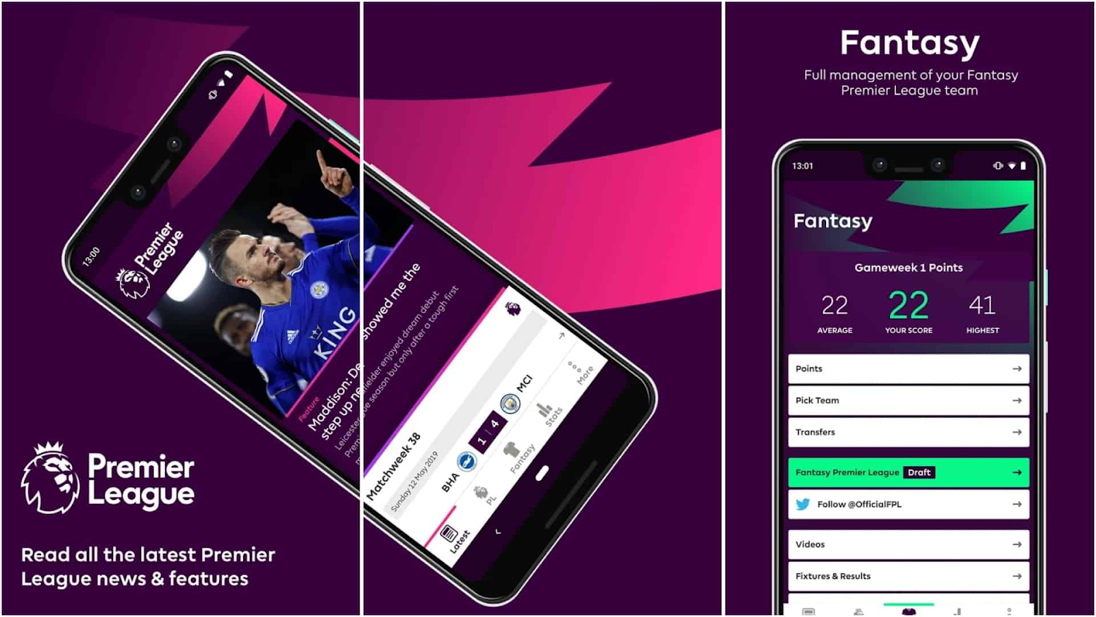 Premier League - Official App - Available for Free