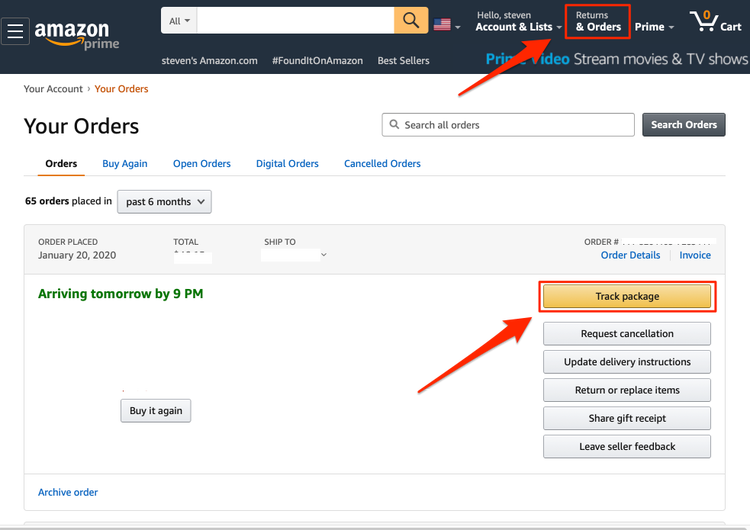 Amazon Shopping - See How to Track Orders on Amazon with this App