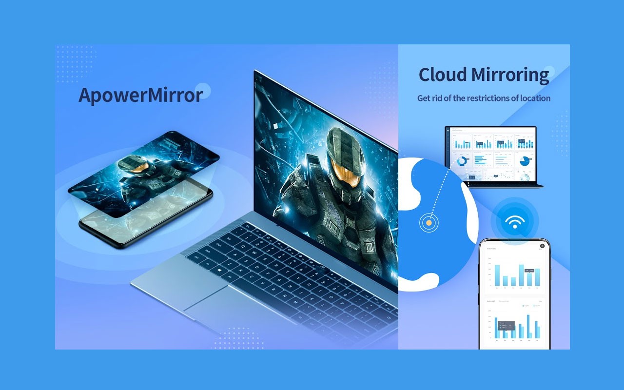 Apowermirror App - Learn How to Mirror a Phone