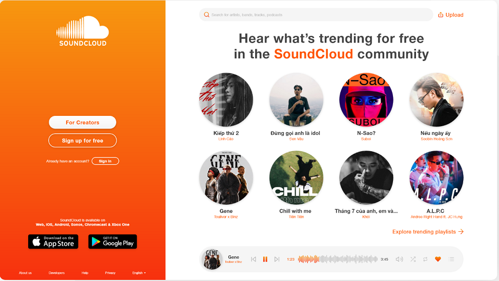 SoundCloud - Online Audio Distribution and Music Sharing Platform