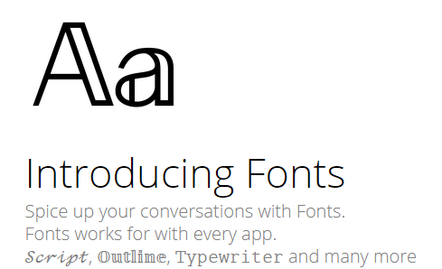 Download the Best Fonts with this Application and Use them on Any Social Network