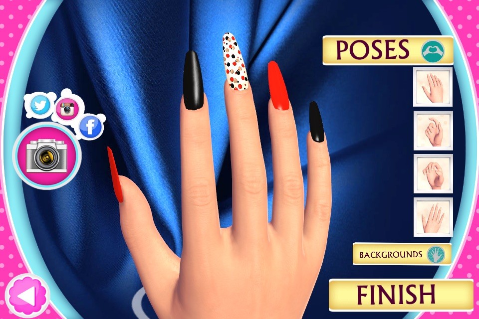 Learn How to Create Nail Art with the Nail Salon 3D App