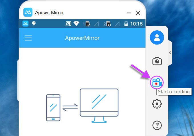 Apowermirror App - Learn How to Mirror a Phone