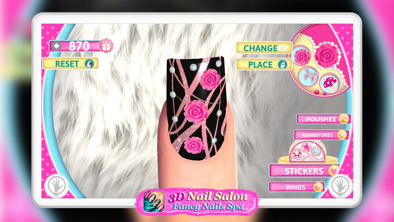Learn How to Create Nail Art with the Nail Salon 3D App