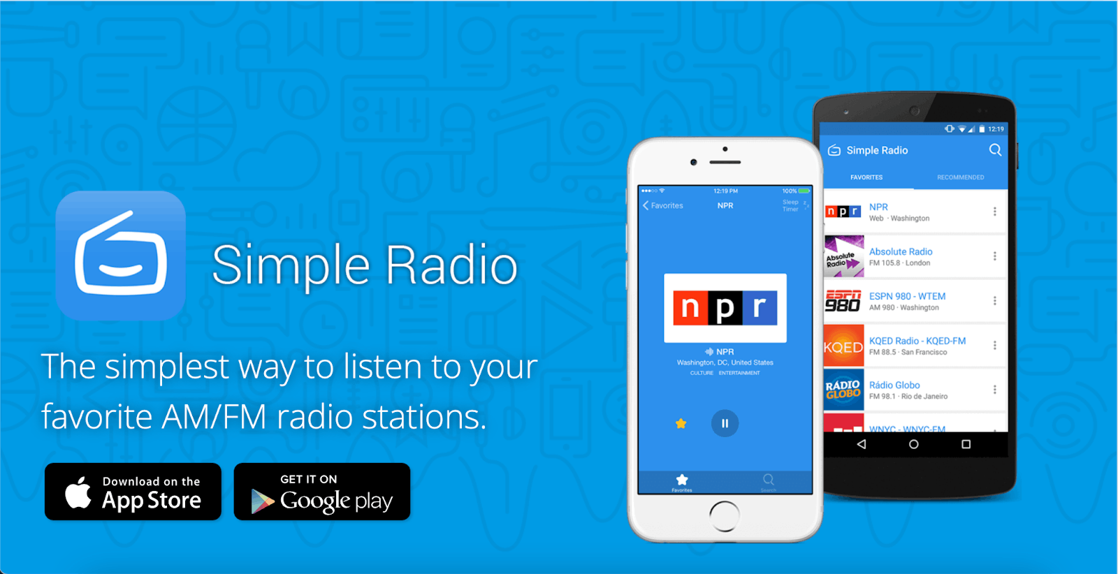 Mobile Radio Application: Listen to Free Music on Mobile